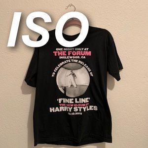 ISO HARRY STYLES ONE NIGHT ONLY SHIRT! DO NOT BUY